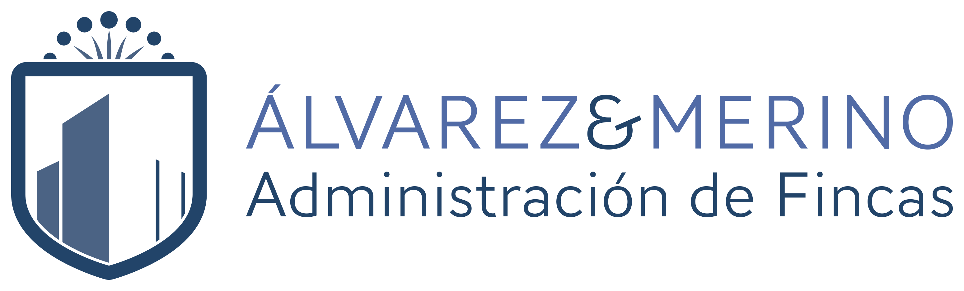 Logo Fincas Álvarez & Merino footer
